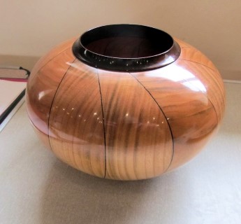 A segmented bowl with a twist by Howard Overton